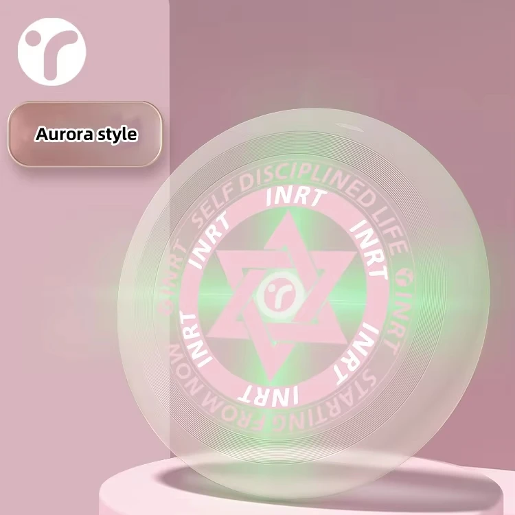 Светодиодная метательная игра 175 г ultimate Frisbeed летающие дисковые игры с логотипом