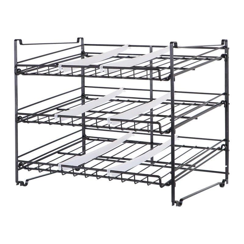 Stackable Soda Can Beverage Can Rack Organizer Holder 36pcs for Pantry Kitchen