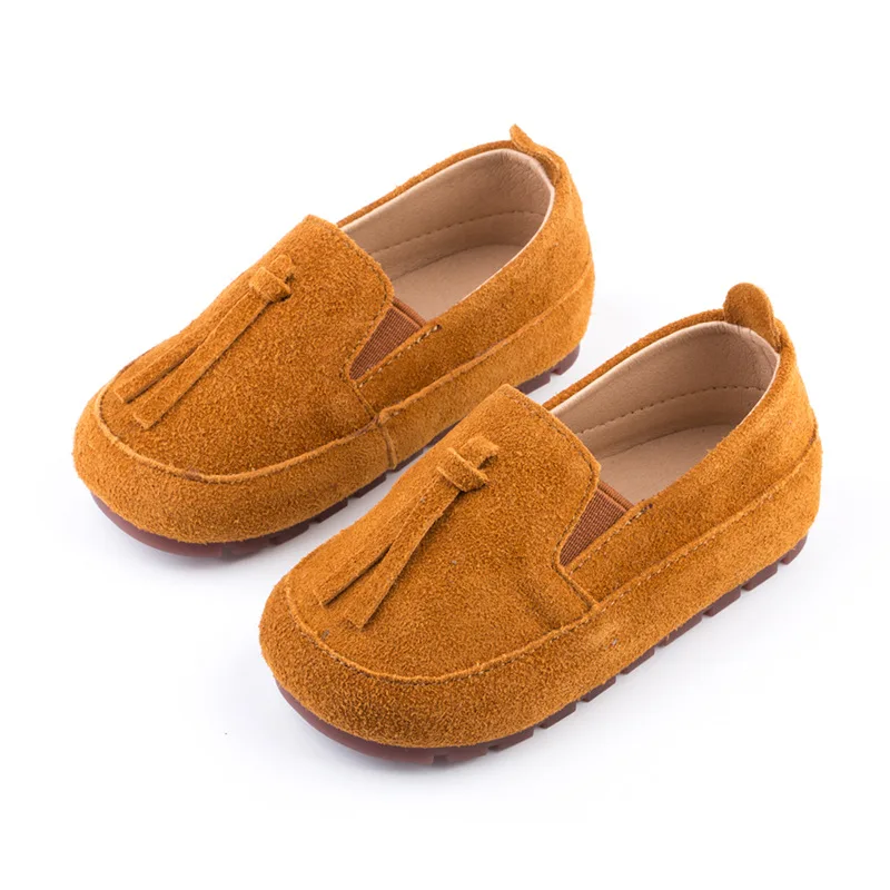 
customized slip on leather casual baby boy shoes 18 months 
