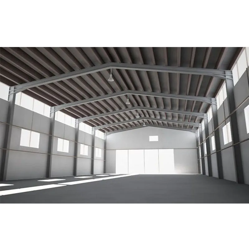Large-Span High-Quality Prefabricated Light Steel Structure Houses Metal Frame Warehouse Building with CE Certification