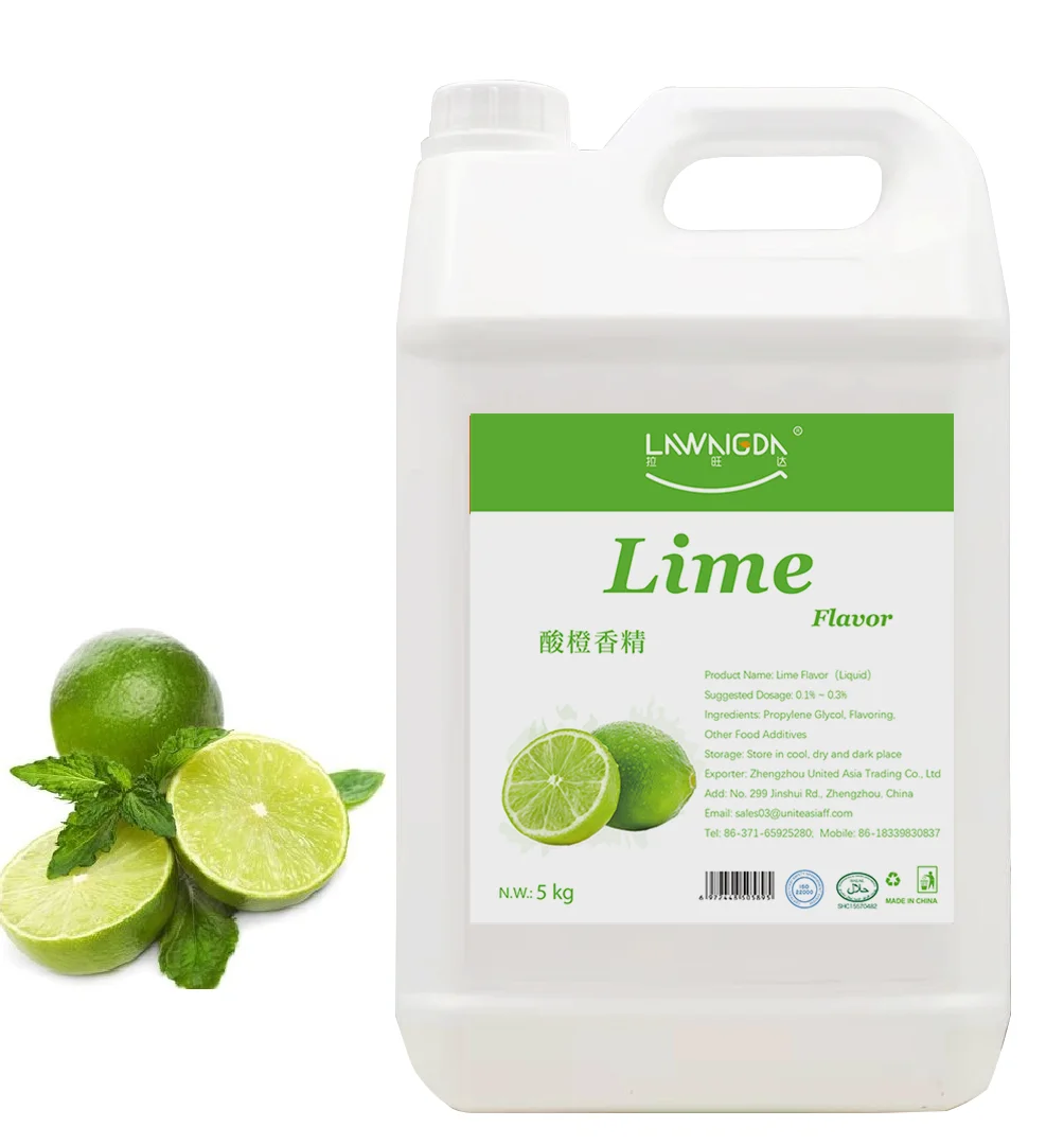 halal liquid drink flavoring lime flavor oil for ice cream drinks candy water