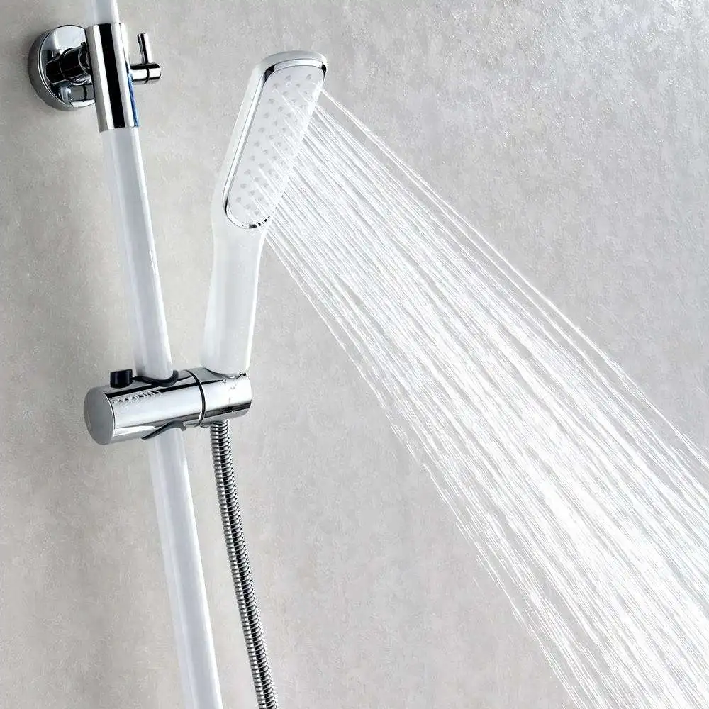 Artistic Brass 3 in 1 Tub Filler Tap Hand Shower Showerhead Bath Shower Faucet Set