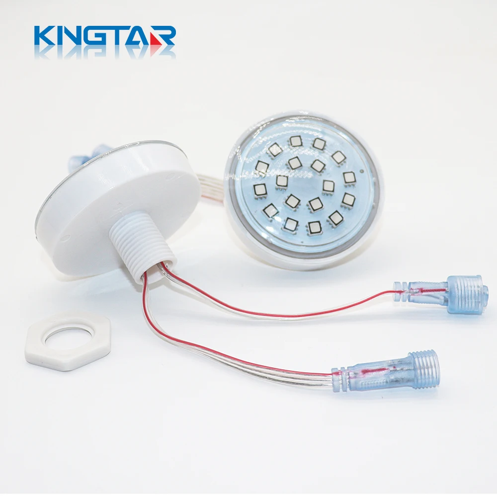 Waterproof 60mm 5050 Christmas LED Pixel Lights DC24V 18 SMD Permanent Pinot Lights for Theme Parks