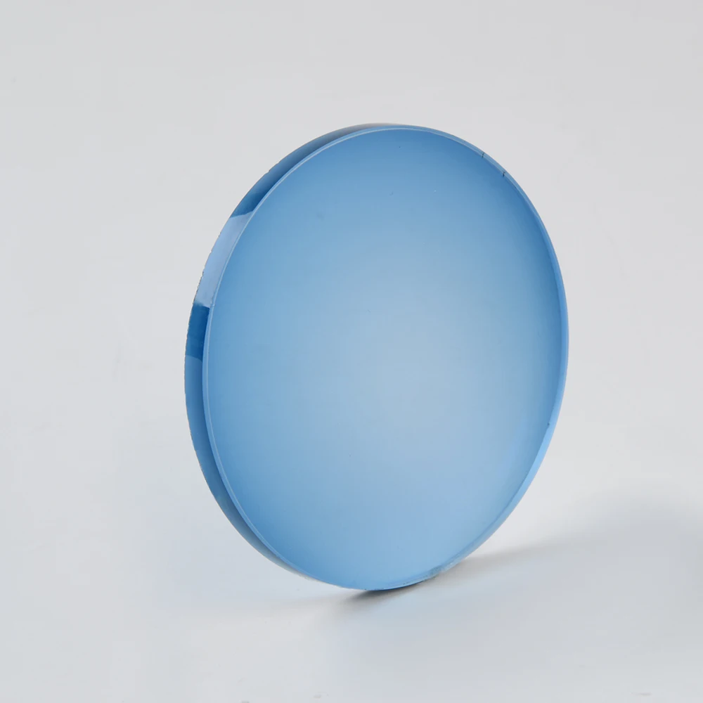 Colored Eyewear Lenses Photo Brown pink Blue Purple Grey Coated Photochromic 1.56 Optical Lens Prices