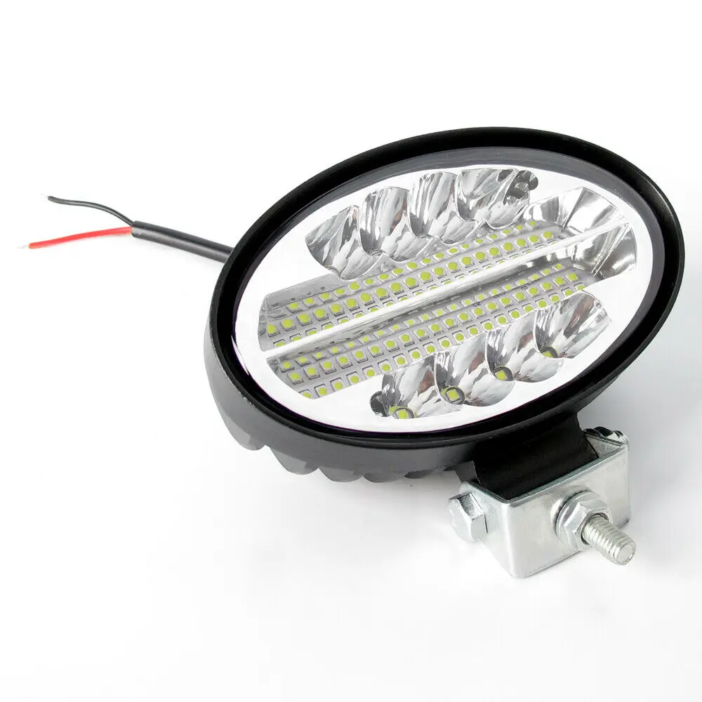 5.5inch 144W Oval Waterproof Spot Flood Beam Combo Strobe Flash Led Work Light Bar Driving light fog lamp for 12V 24V Car Truck