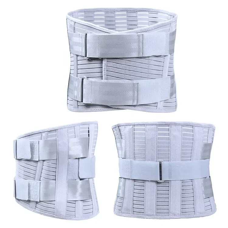 Adjustable Elastic Waist Support Belt Breathable Back Lumbar Support Brace