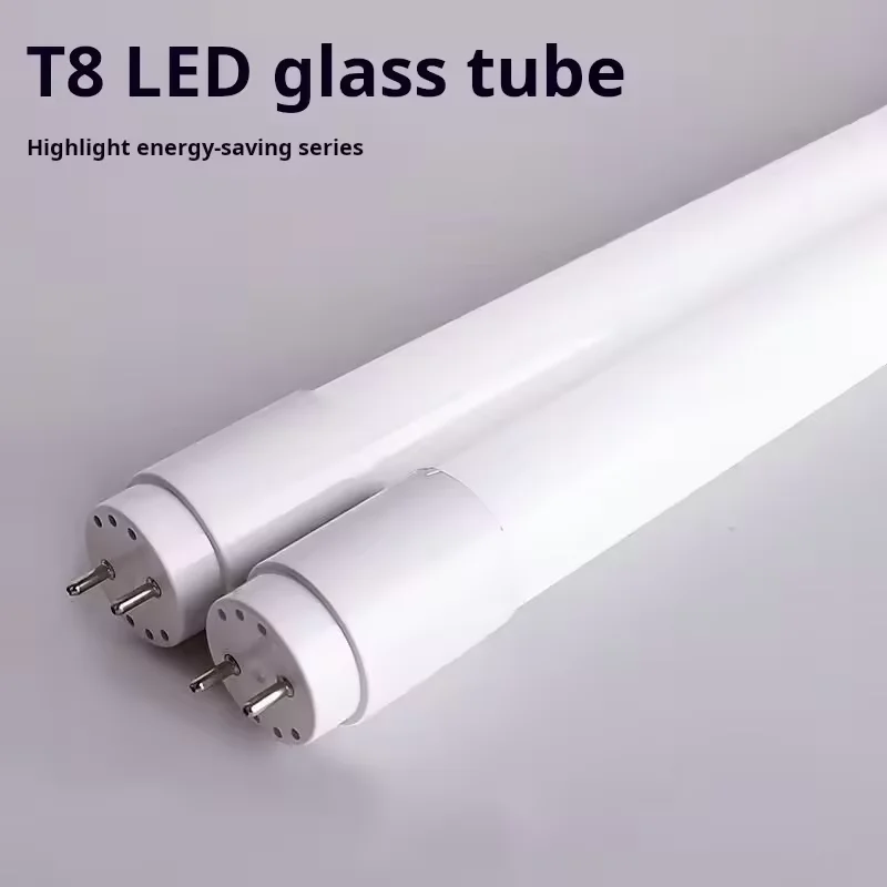 2FT 4FT Fluorescent T8 LED Tube Light Clear Cover 6000K Daylight Tube Lighting