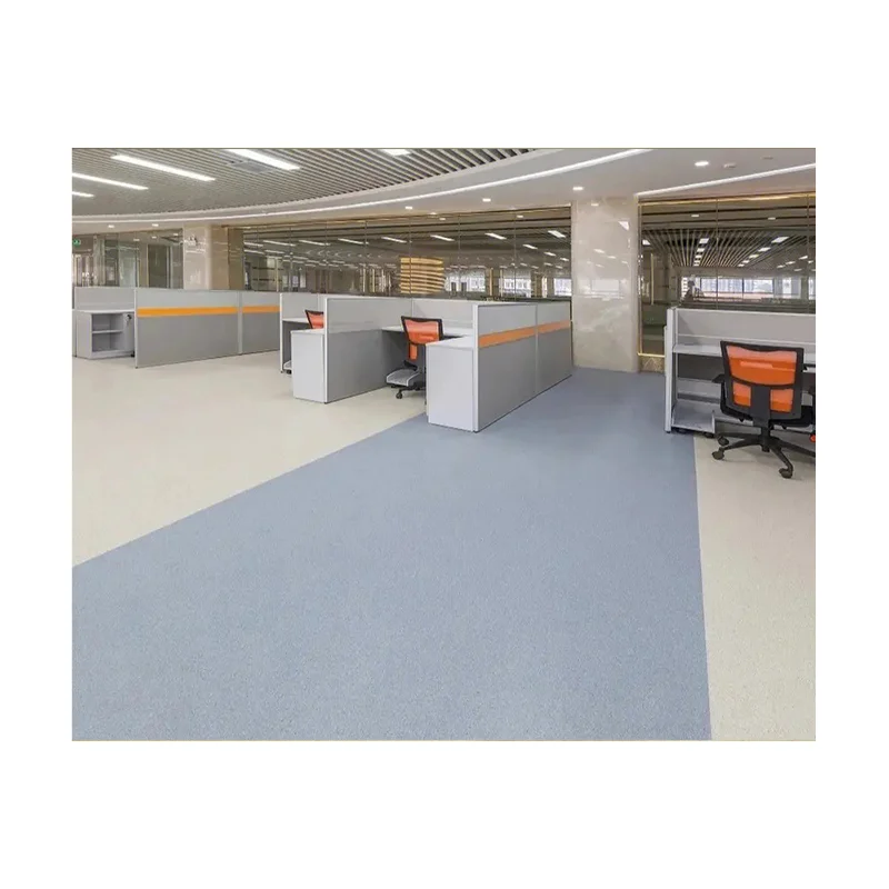 High Cost Performance 1M Light Yellow School Waterproof Antistatic Smooth Pvc Floor Roll