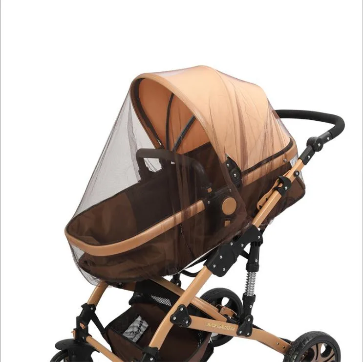 
Universal baby buggy bed net zip-up Bed net infill umbrella bed net cover for children 