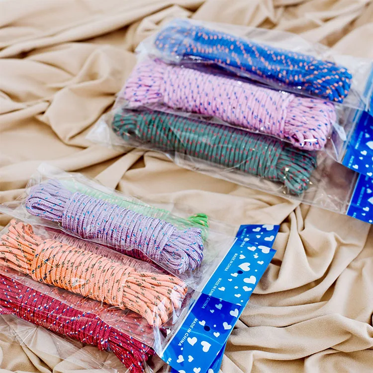 China Manufacturer Direct Sale Durable 4mm-20mm Clothesline Rope Safety Nylon Rope Mountaineering Climbing Outdoor Rope