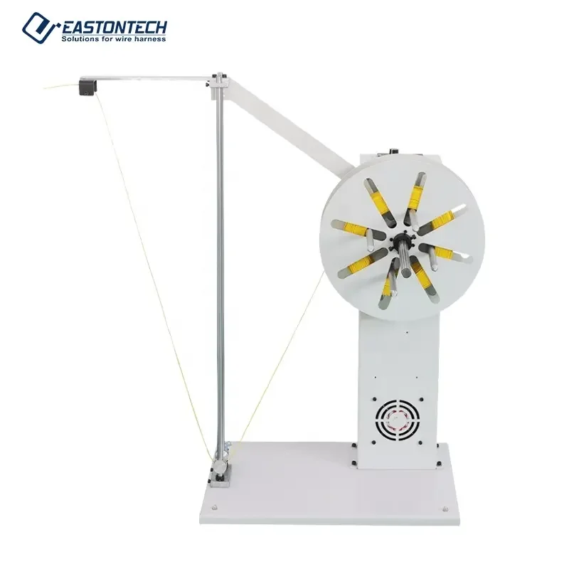 EW-14B Automatic Wire Coil Tension Pay Off Machine Cable Wire Prefeeding Machine 15KG Spool Reel wire Feeder