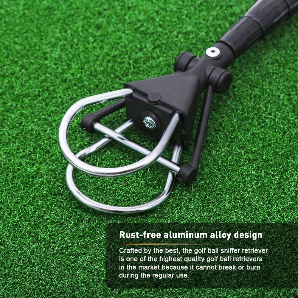 Golf Ball Retriever Device Automatically Portable Telescopic Golf Ball Pick up Ball Retriever Scoop Pick up