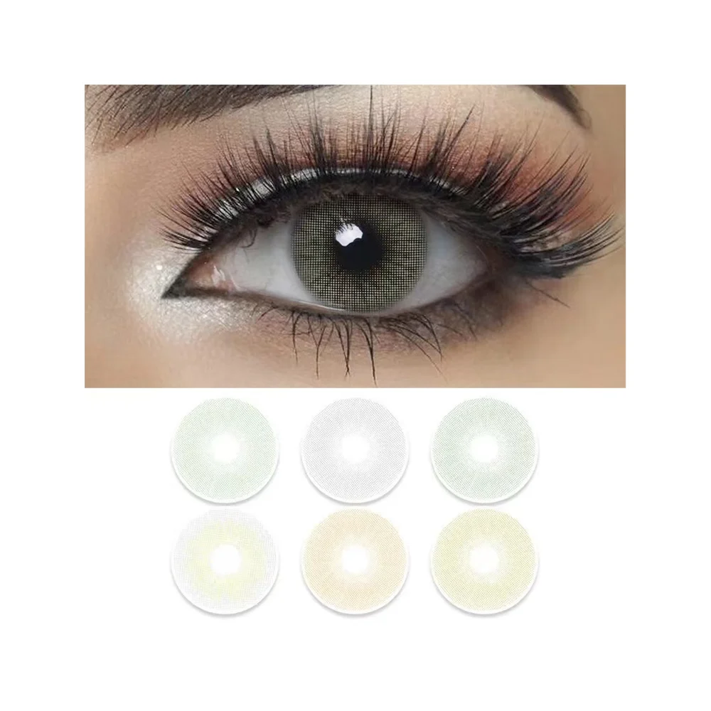 Realcon Fancy Look  Natural Color Contact Lens Super  Nature Style Eye Colored Contact Lenses Factory Price