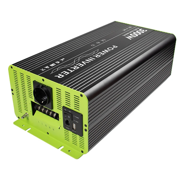 300W-6000W Sine Wave Inverter Vehicle Mounted Solar 12V to 220V High Power Boost Power Converter Solar Car Inverter