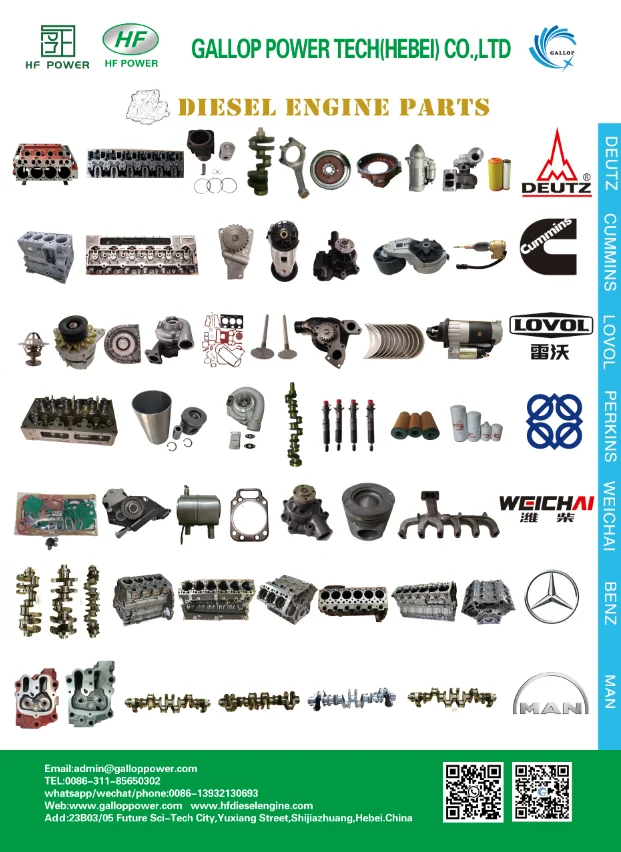 Оригинальный TCD2012 6L 2V tcd2012 детали двигателя головки блока цилиндров в сборе 04292632