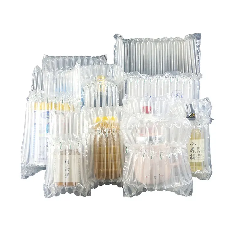 Transparent Plastic Inflatable Protector Column Bubble Air Column Bag  Air Column Bag For Wine