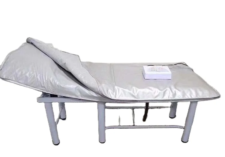 OEM far infrared three zone sauna blanket Purple Pink Silver slim detoxification sauna bag  club family use CE