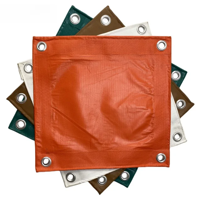 500gsm 600gsm PVC Tarpaulin Waterproof Truck Cargo Cover Tent Canopy Tarpaulin