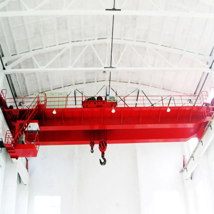 heavy duty 50 Ton 20 Ton 200 50T QD Double Girder Overhead Crane Bridge travelling cranes