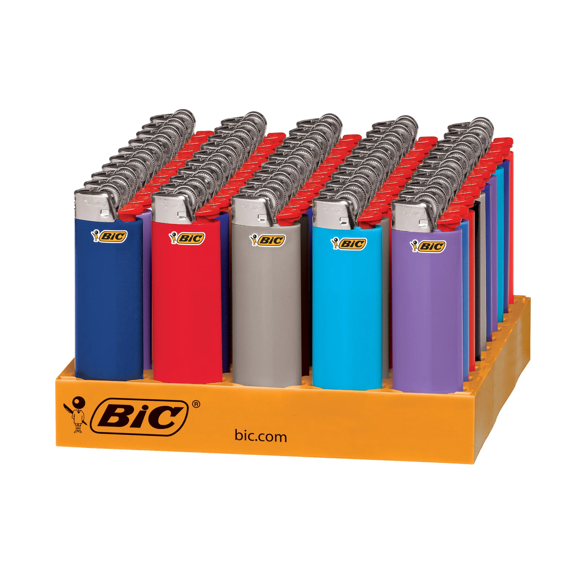 Original Bic Lighter /j25 And J26 Classic Bic Gas Cigarette Lighter - Mini And Maxi Gas Lighter Flint