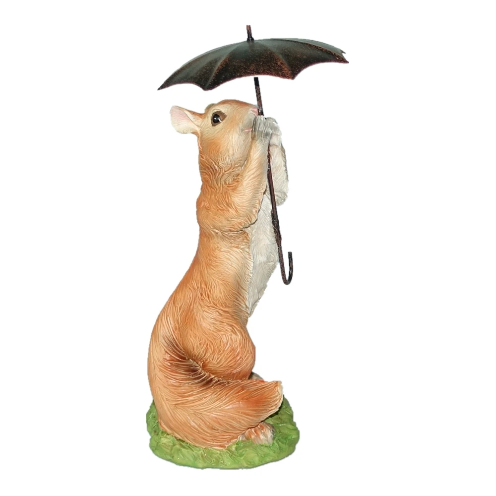 Cute House Sparrow Bird Statue Handmade Resin Bird Figurine with Metal Glasses Tabletop Decoration