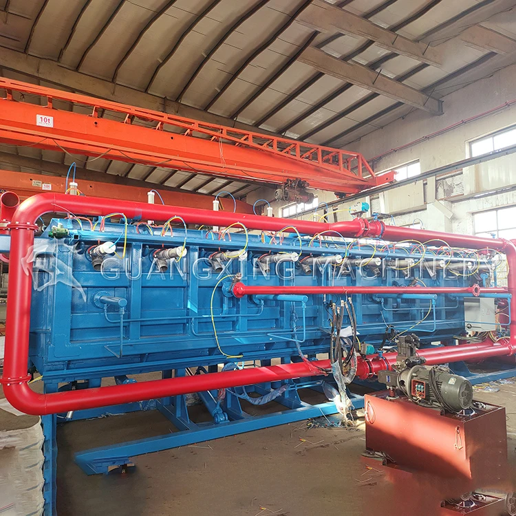 full-automatic polystyrene building block making machine EPS  foam block machine for manufacturing plant