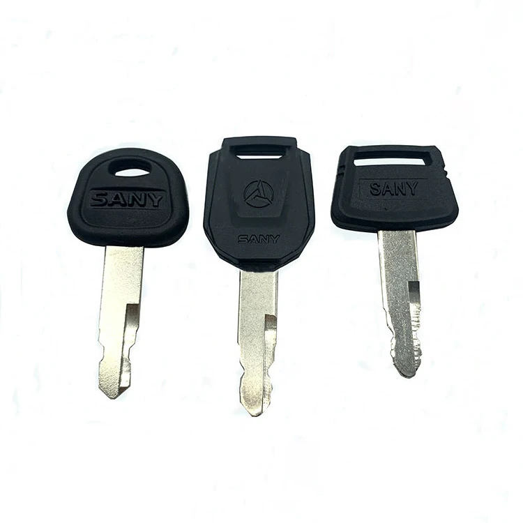 SANY excavator key with label 55/60/75/135/215/225/230/330/365/425/465