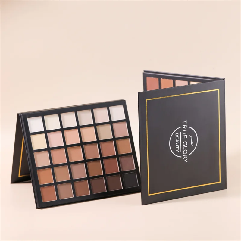 Wholesale Stock High Pigment Creamy 30 Colors Eyeshadow Palette Makeup