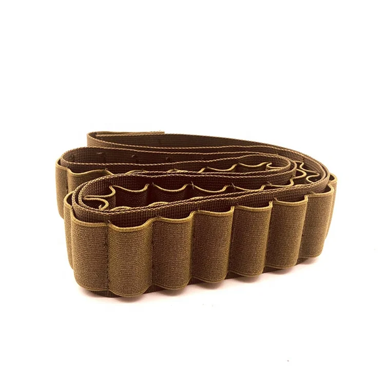 High Quality Nylon Adjustable Strap Plastic Buckle Buttstock Hunting Shooting equitment  Ammo Bag