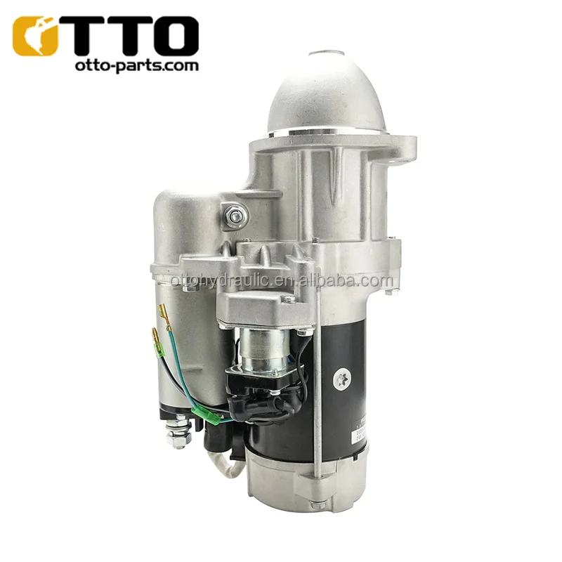 Экскаватор OTTO 4BD1 4BG1 Запчасти для двигателя Пусковой двигатель 1-87618265-0 8-97029863-7 Стартер ISUZU