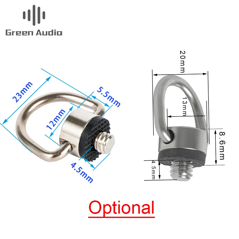GAZ-LS09 Dslr 1/4 ремень винт d кольцо камера винт крепление 1/4 дюймов Утюг quick release пластина винт адаптер для камеры