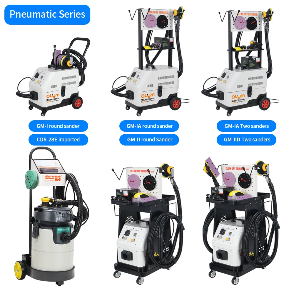 2023 paint sanding machine car surface dust free sanding machine