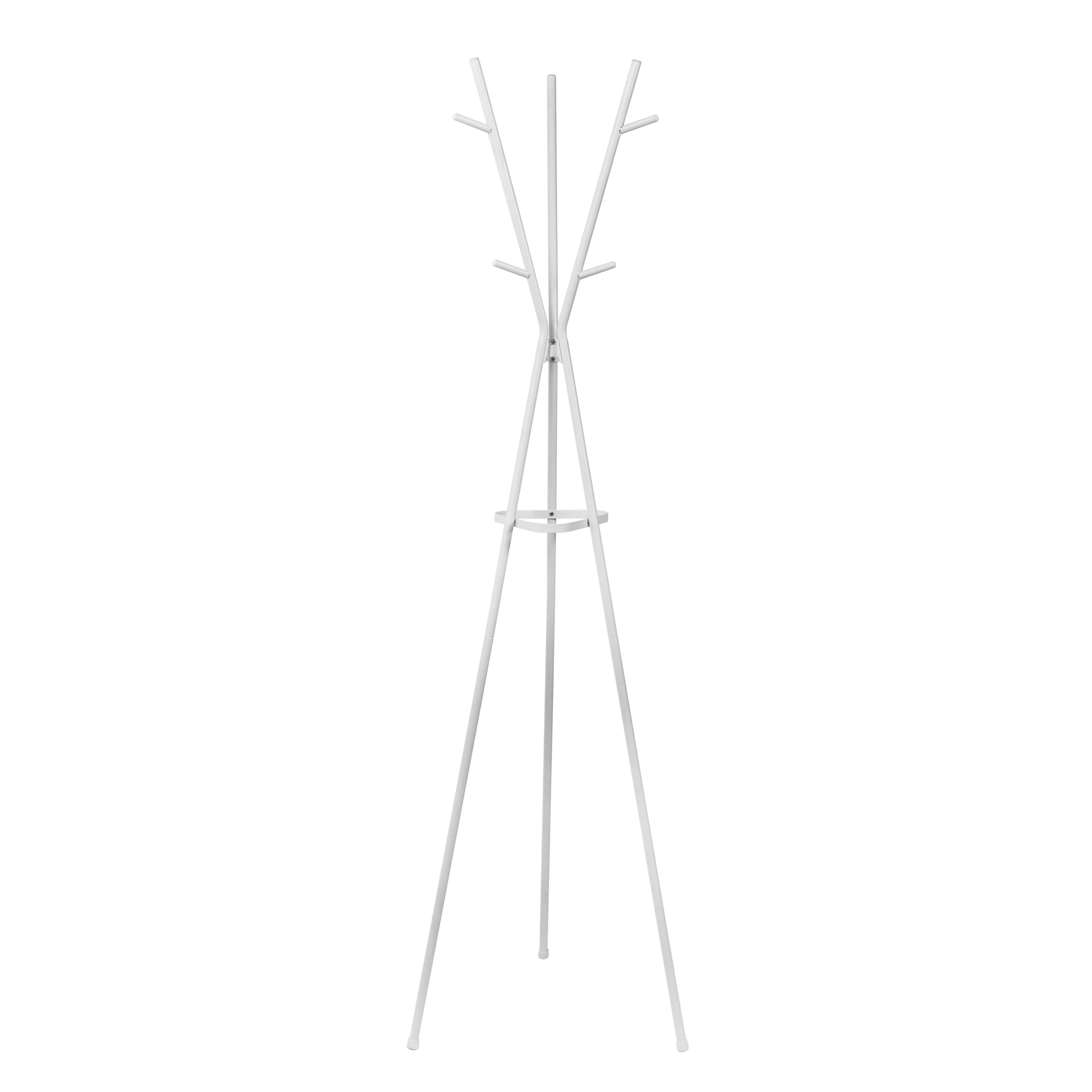 Wireking 2024 Coat Racks Hanger Standing Corner Floor Tree Metal Coat Rack Stand Entryway Hanging Clothes Rack