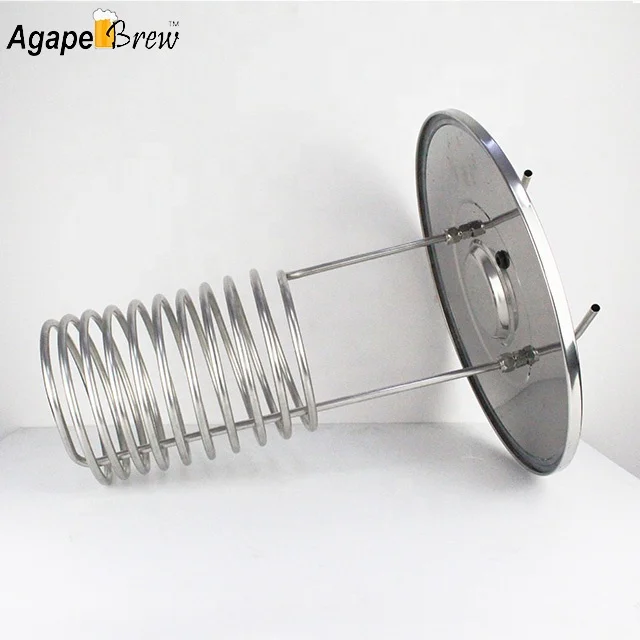 
Conical fermenting 60L Yeat Colllect Tank Cooling System beer Fermentation Tank 