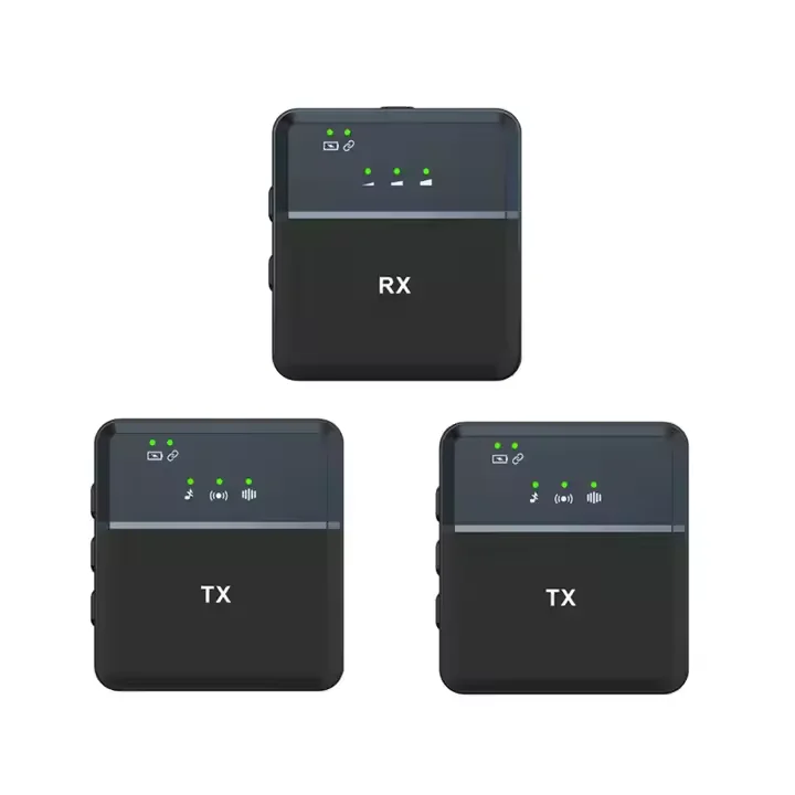 PIX-LINK SX9 Wireless 2.4G HD Lapel Microphone Portable USB Type C Desktop Microphone for Livestream Tiktok Vlog New Technology