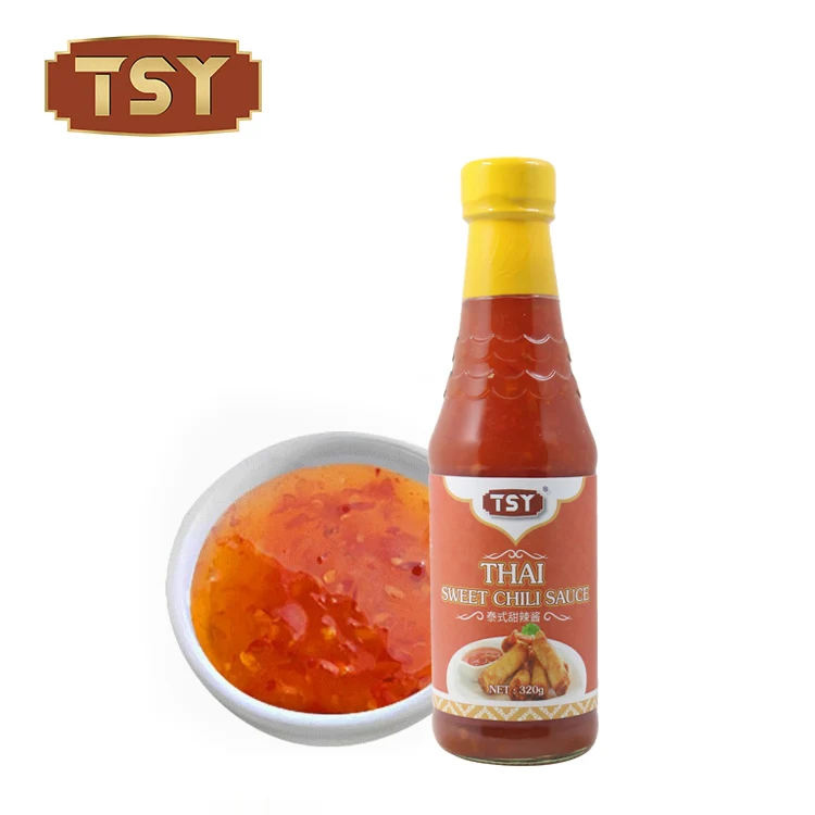 TSY Food OEM Brand Wholesales Bulk Thailand Flavor Dipping Chicken Thai Sweet Hot Chilli Sauce Manufacturer