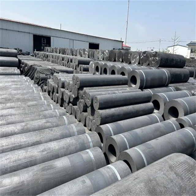 China manufacture Isostatic pressure  graphite electrode with needle coke high quality factory price for electric arc furnace