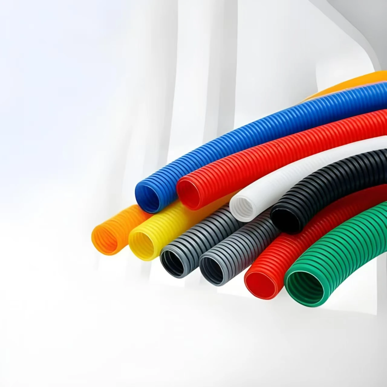 Small Corrugated HDPE Pipe Environmentally Friendly, Non-corrosive, and Long Service Life.