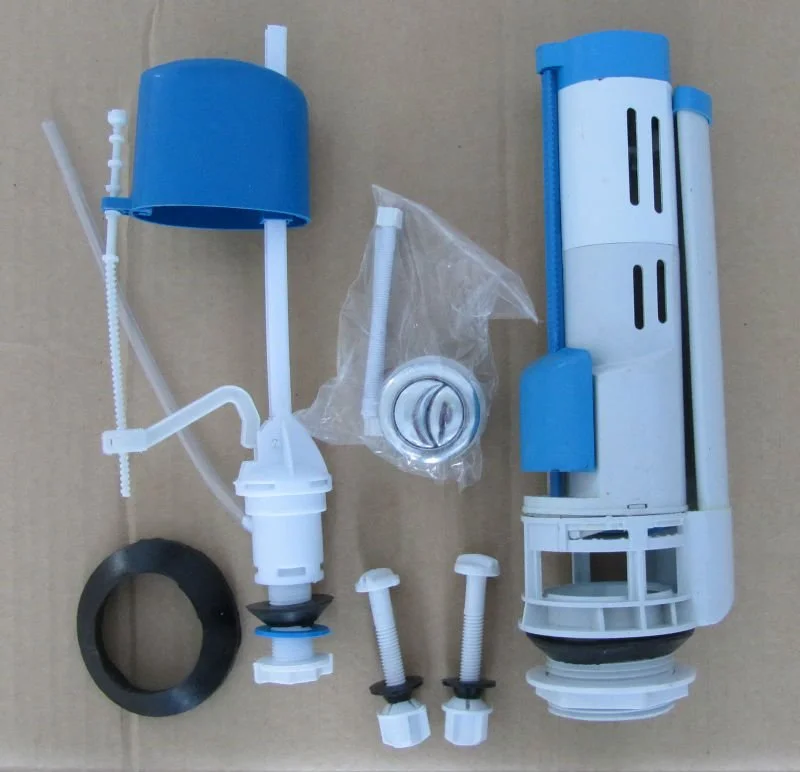 Medyag Cheapest One Piece Toilet Tank Flush Valves Dual Flush Round Button Adjustable ABS Accessories