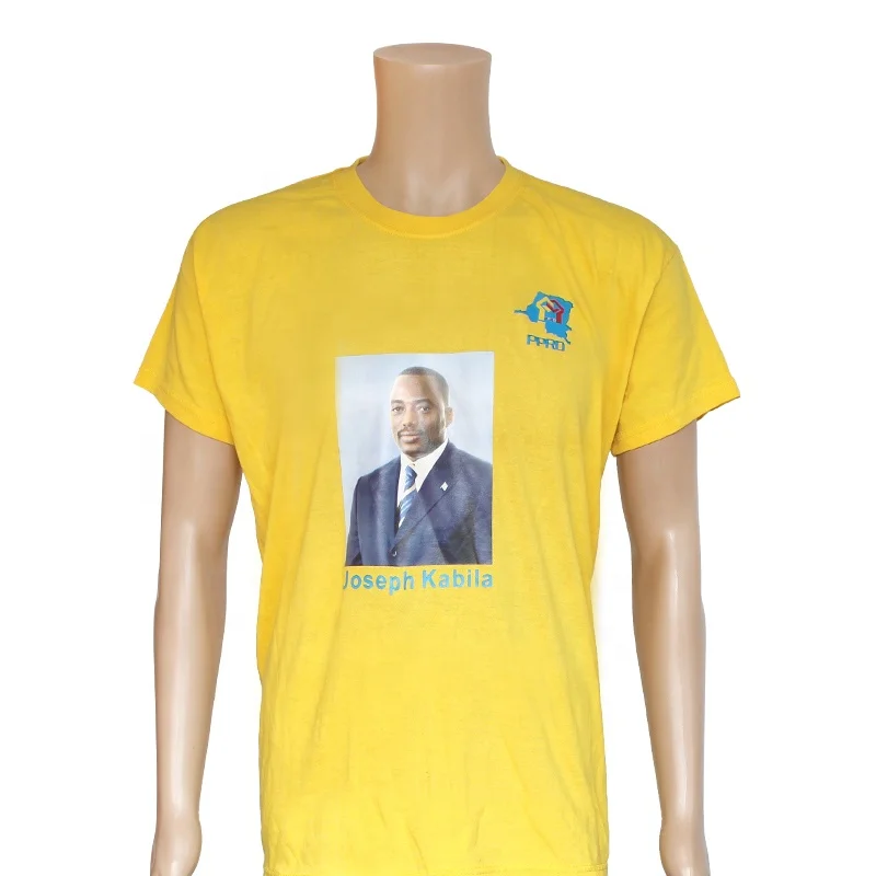 
Factory wholesale cotton election campaign t shirt with your logo 