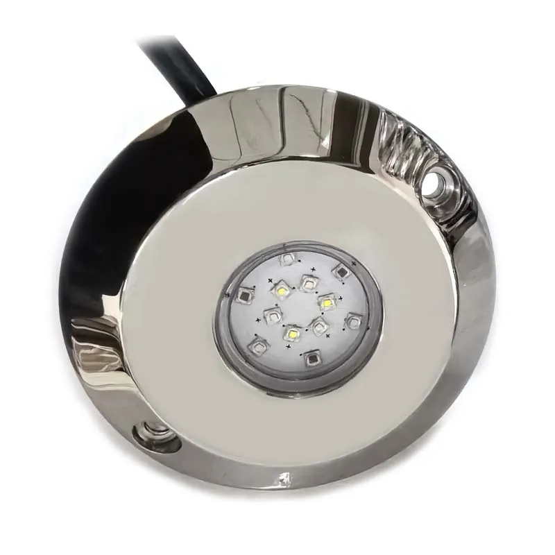 316L Stainless Steel 60W RGBW 12V DC underwater marine lights/marine underwater led boat light/yacht underwater lamps