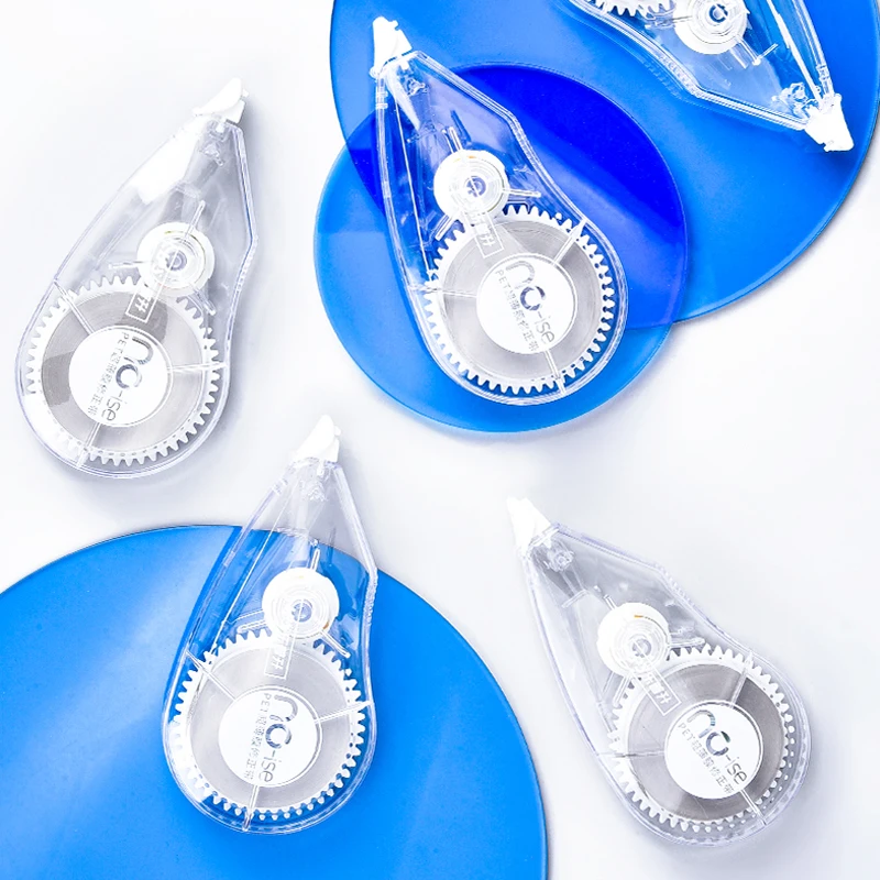 School&Office Supplies Student Back To School Stationery 6 Pack Transparent Correction Tape Set