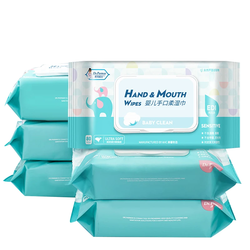 
custom unbranded biodegradable waterwipes sensitive baby wet wipes 