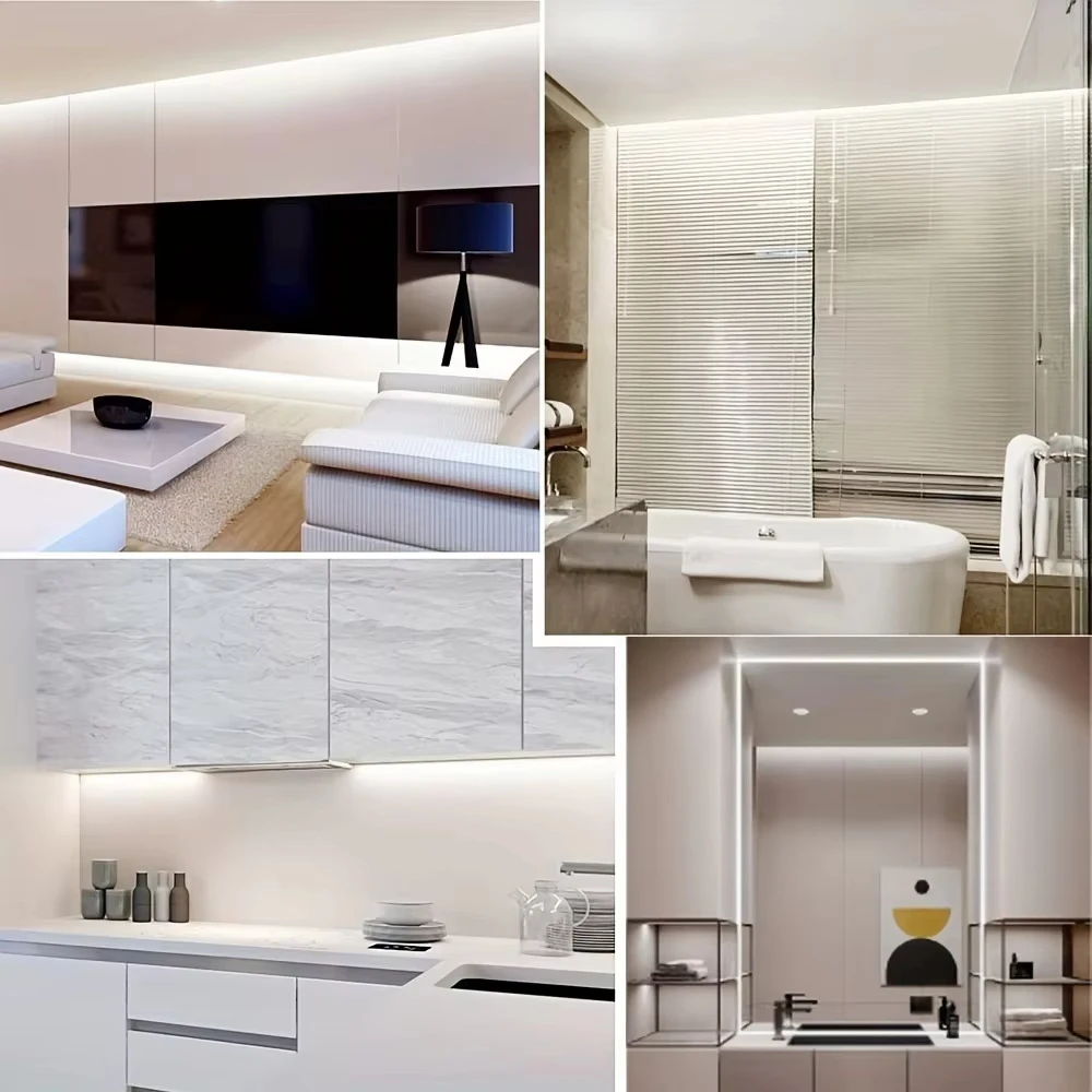 Водонепроницаемая Светодиодная лента Smd-2835 шириной 8 мм 10 12 В 24 3000 К 4000 6000 Smd2835 гибкая светодиодная