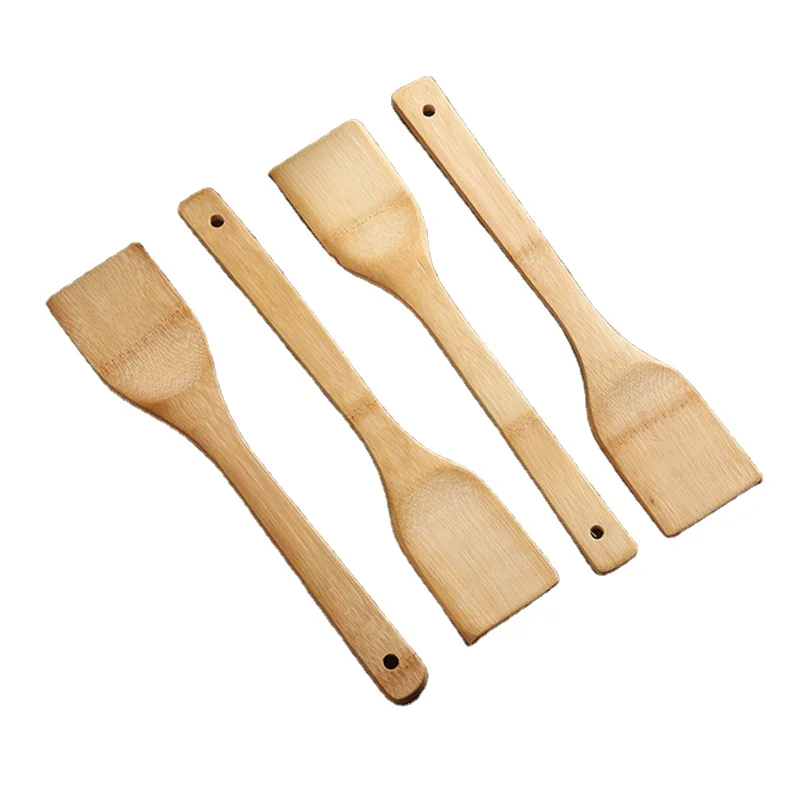 Экологичные деревянные кухонные принадлежности, Бамбуковая лопата, бамбуковые кухонные принадлежности