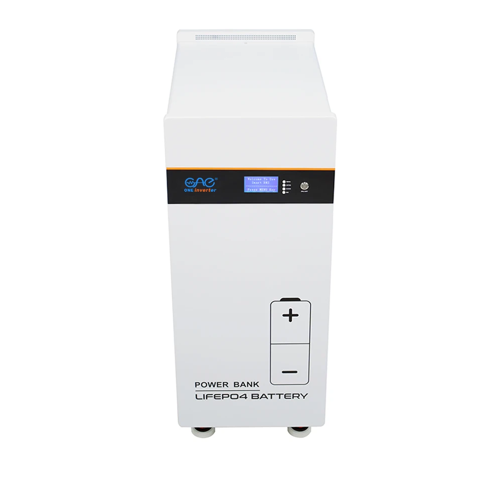 Inbuilt BMS 48V 51.2V 96V high performance Lifepo4 lithium battery 300AH 15KWH Solar energy power bank