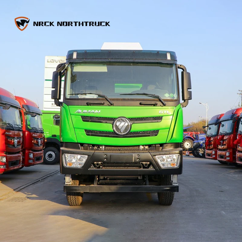 Foton Auman Gtl Heavy Truck Luxury Version 440HP 8X4 5.4m LNG 12 Wheel Dump Truck