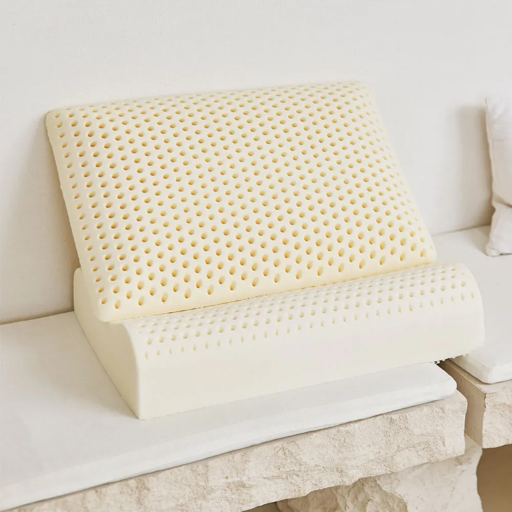 100% Talalay Latex Foam Pillow Queen Size Not Dunlop Tech