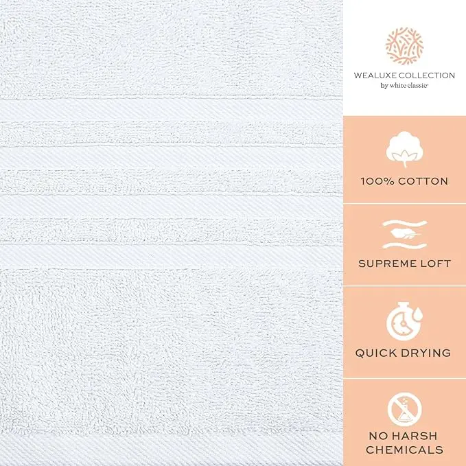 High Quality Soft 100% Bamboo Cotton Towel Custom Logo Hotel  Home Face Bath Towels Set