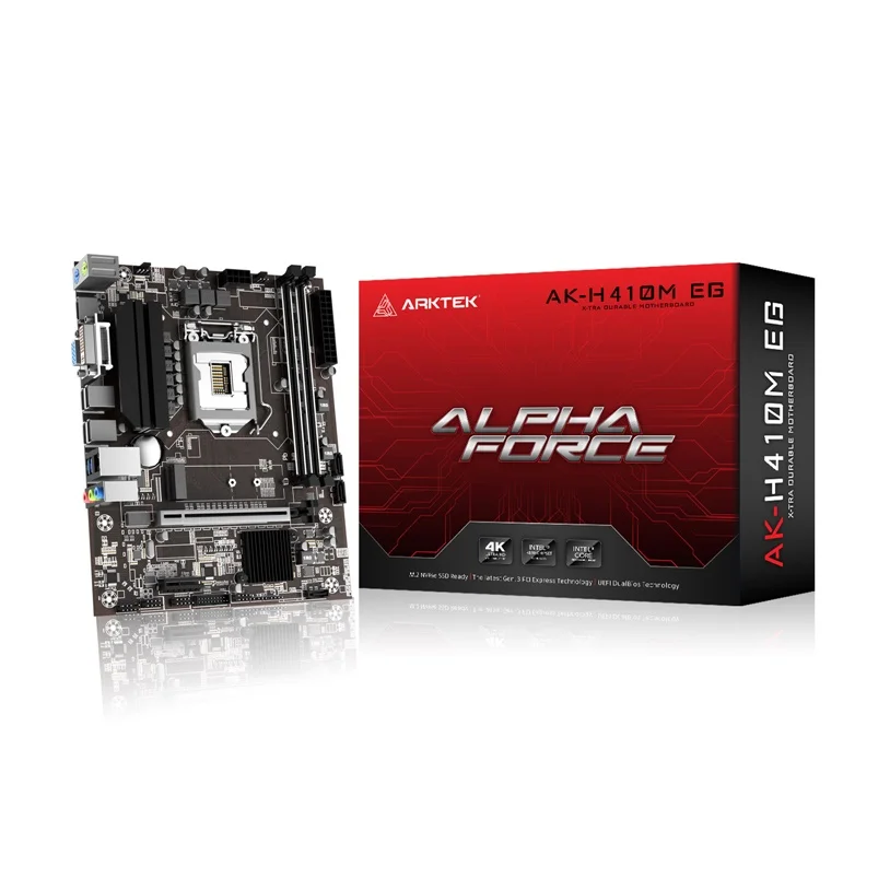 H410 LGA1200 socket DDR4 Memory Core I3 I5 I7 I9 motherboard